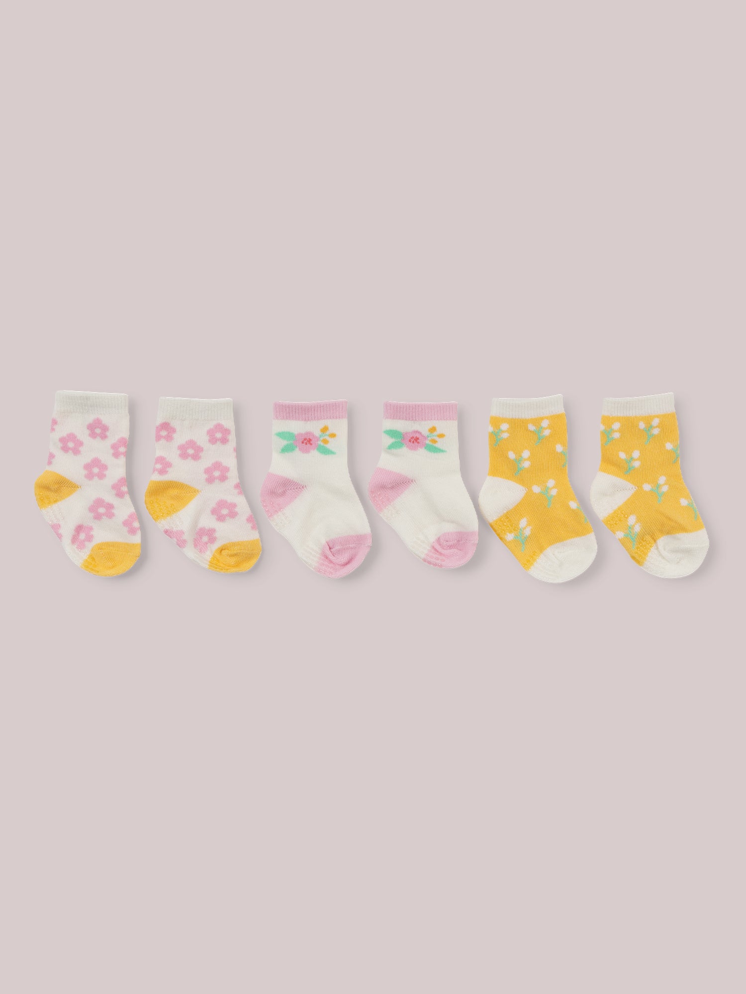 Baby Socks Trio - Sweet Daisy