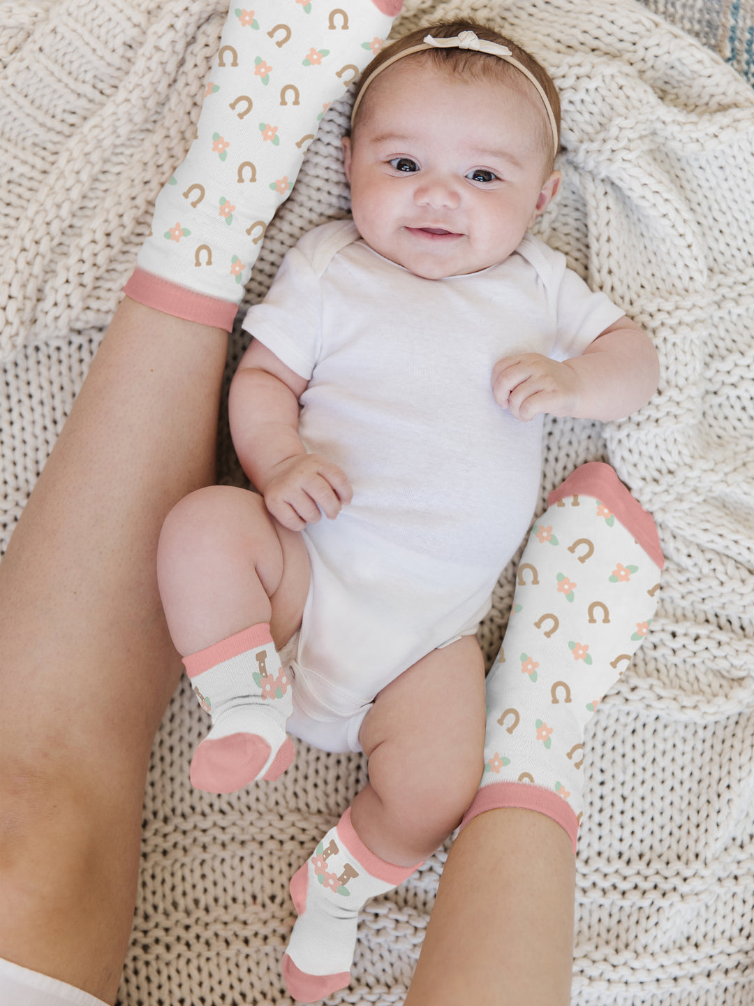 Mama &amp; Me Matching Socks Set -  Bloomin&