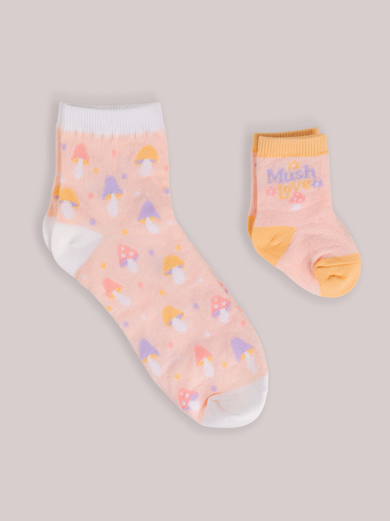 Mama & Me Socks -  Mushy Love