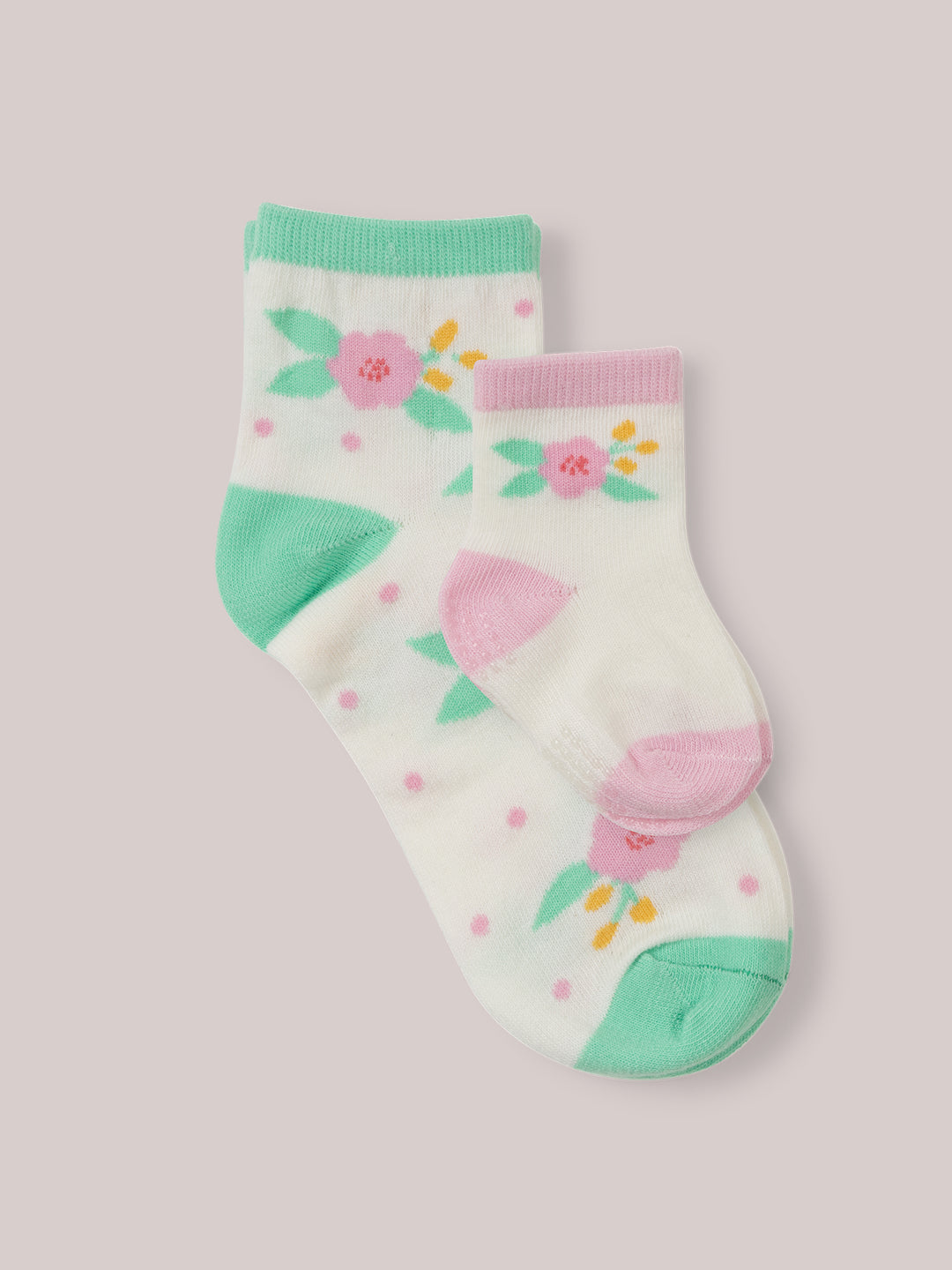 Mama &amp; Me Matching Socks Set - Sweet Daisy