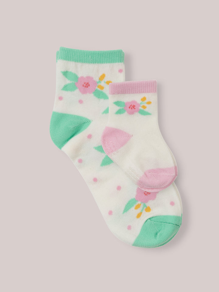 Mama &amp; Me Matching Socks Set - Sweet Daisy