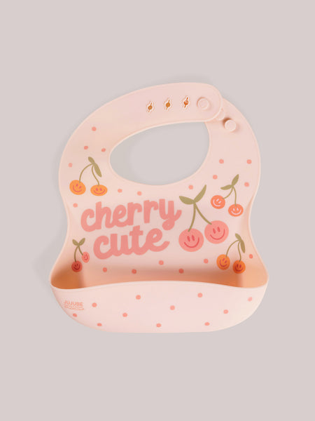 Mushie cherry hot sale bib