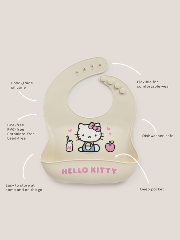 Hello Kitty® Silicone Bib