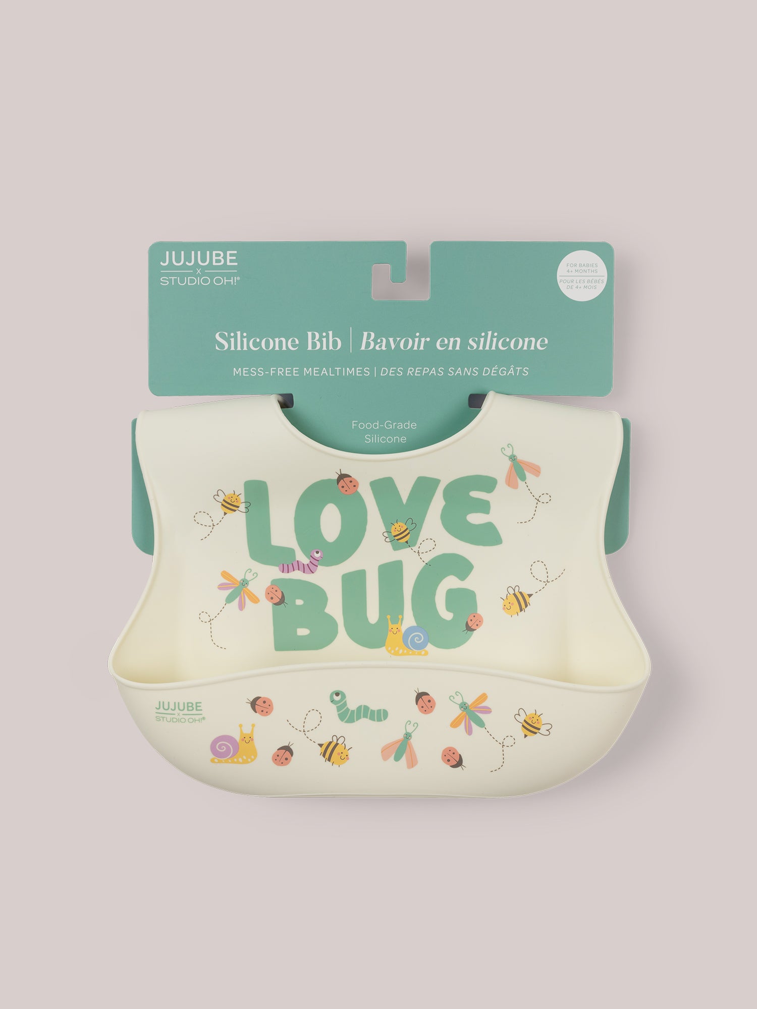 Silicone Bib - Love Bug