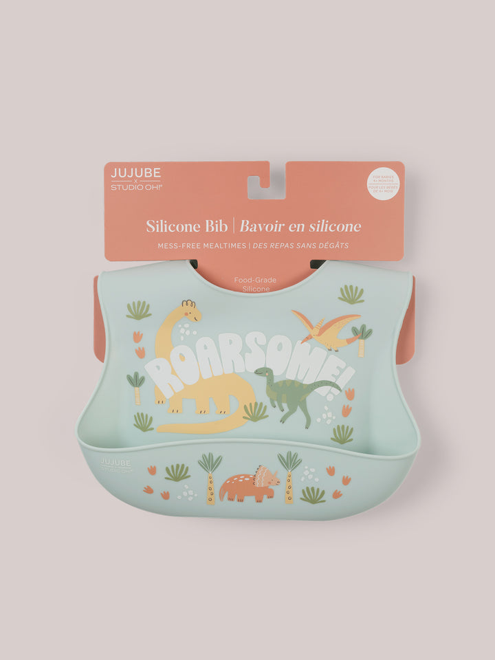 Silicone Bib - Roarsome