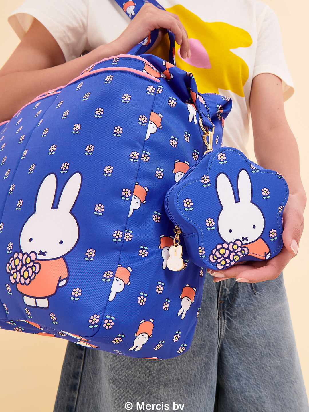 Miffy Flower Fields Flower Mini Bag - Blue &amp; Orange