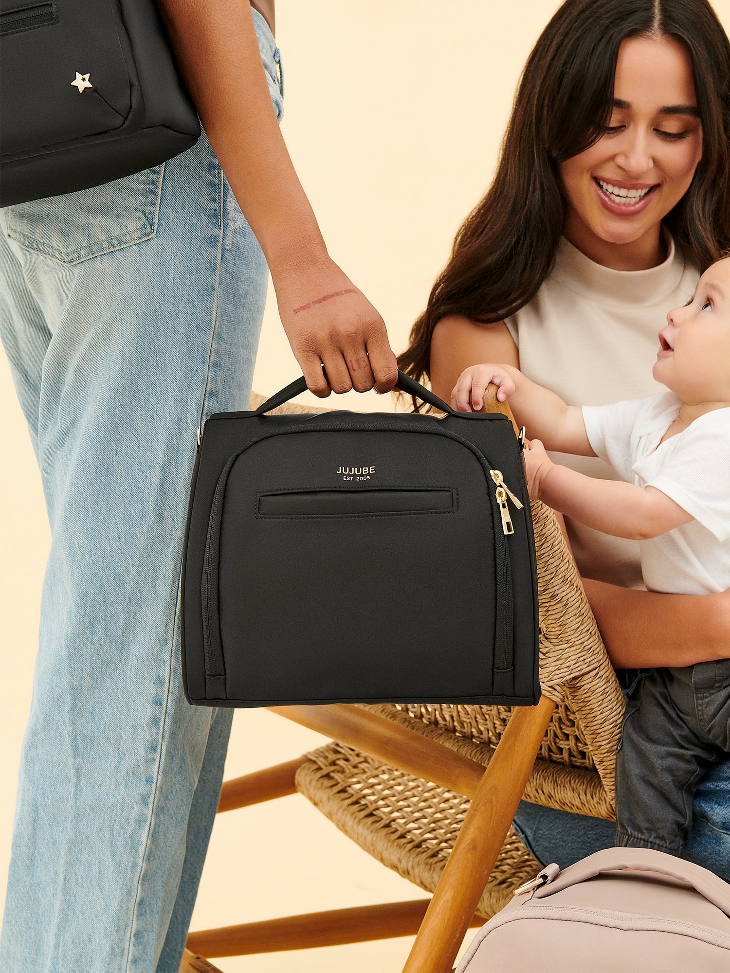 Insulated Bottle Bag - Black