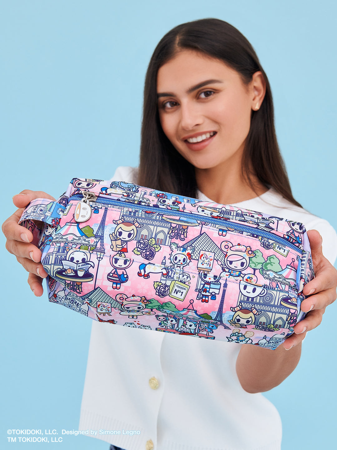tokidoki Be Dapper Toiletry Cosmetic Case -  C&