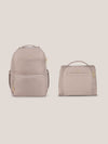 Classic Backpack + Insulated Bottle Bag Bundle - Taupe