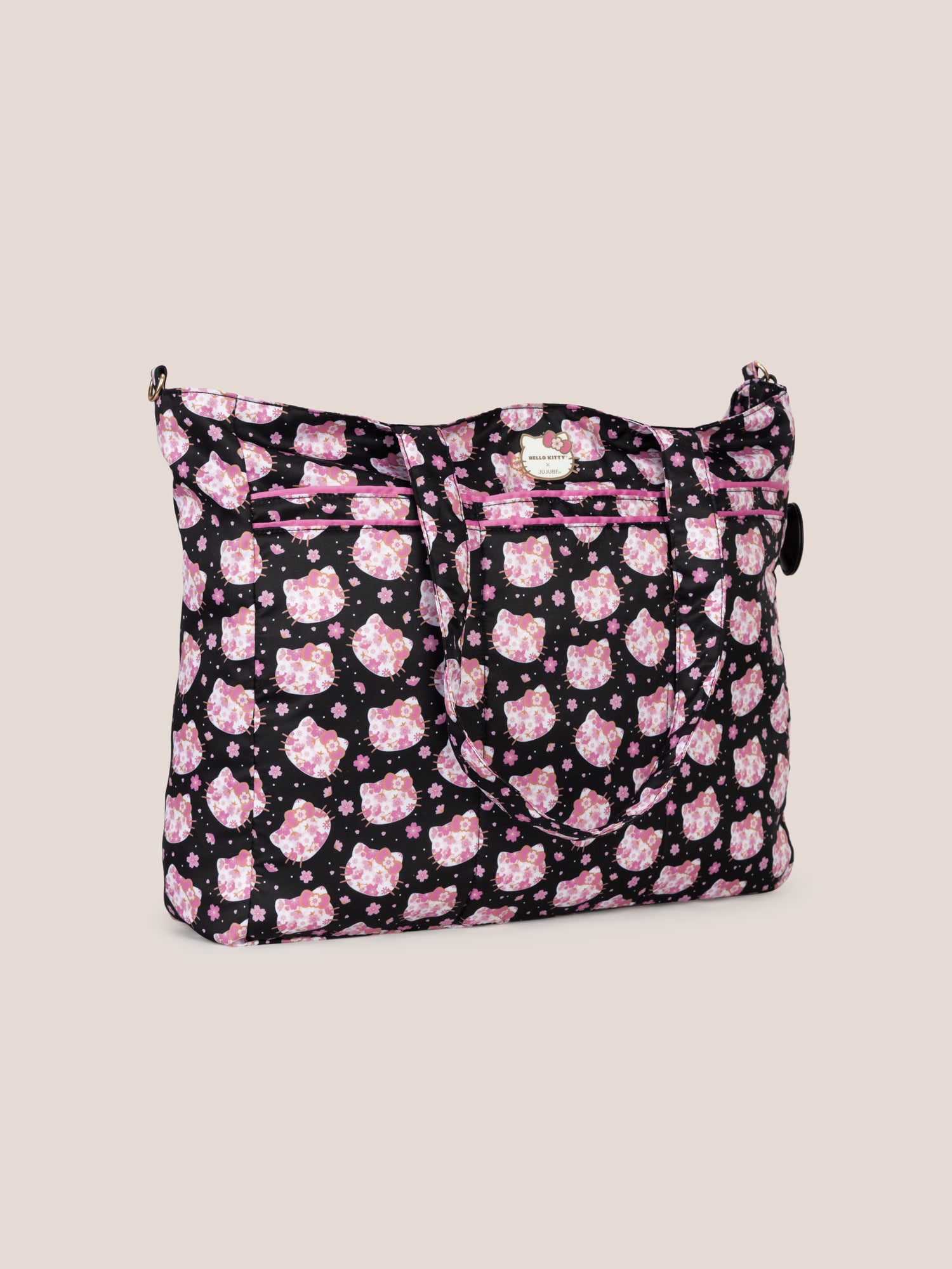 JuJuBe Super Be Diaper Tote, Cherry Blossoms
