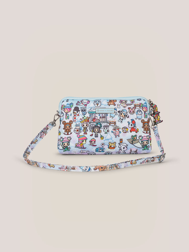 tokidoki Snow Day Be Set 3-Piece Pouch Set — Ice Blue