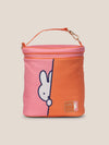 Miffy Flower Fields Fuel Cell Insulated Bottle Bag - Pink & Orange