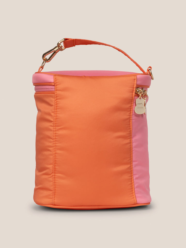 Miffy Flower Fields Fuel Cell Insulated Bottle Bag - Pink &amp; Orange