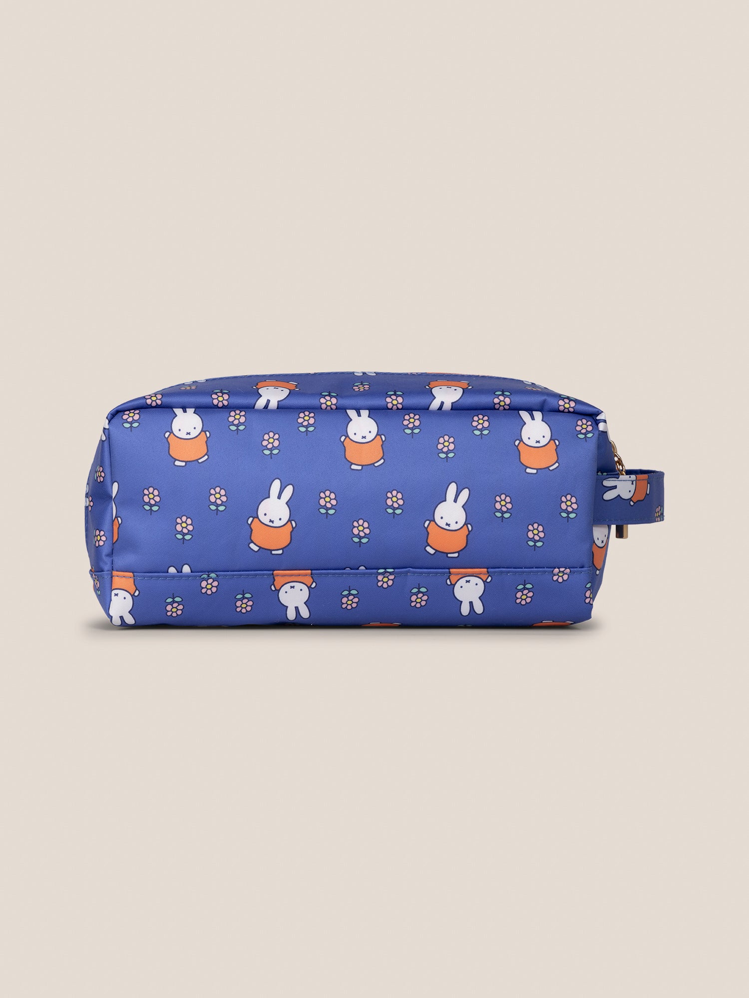 Miffy Flower Fields Be Dapper Toiletry Cosmetic Pouch - Blue & Orange