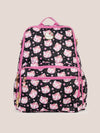 Hello Kitty® × JuJuBe Cherry Blossoms Zealous Backpack Diaper Bag — Black and Pink