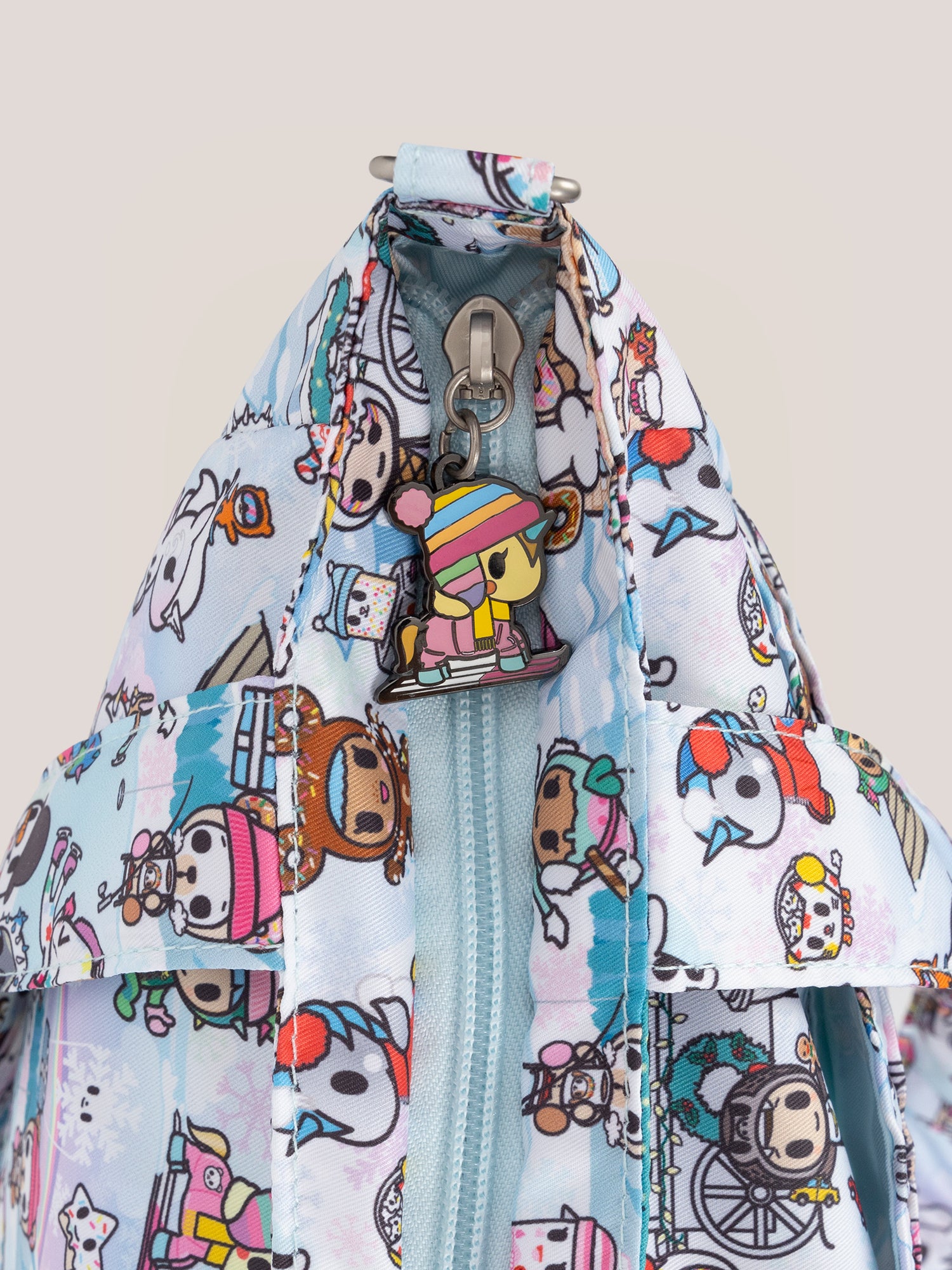 tokidoki Snow Day Be Light Diaper Bag Tote — Ice Blue