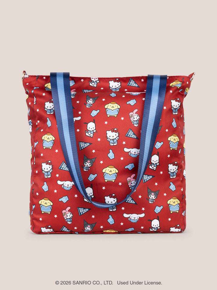 Hello Kitty® ×JuJuBe Varsity Be Light Diaper Bag Tote – Red and Navy