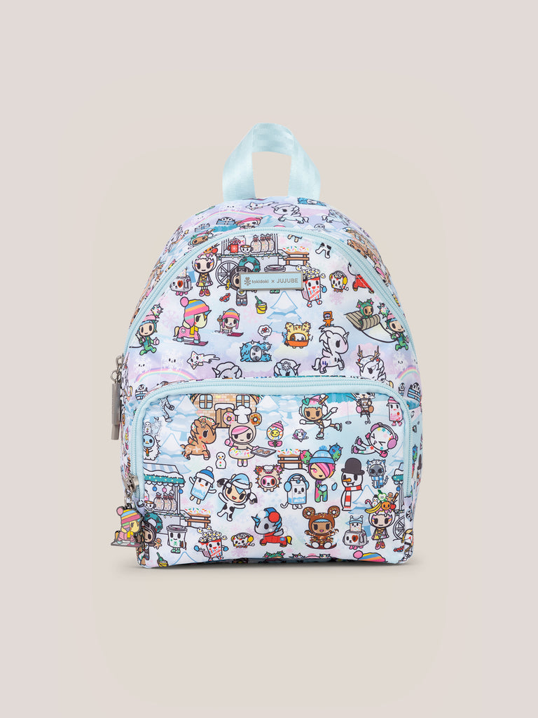 jujube tokidoki mini backpack tokidoki Snow Day Everyday Mini Small Diaper Bag Backpack — Ice Blue