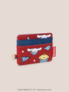 Hello Kitty® ×JuJuBe Varsity Be Charged Card Case Wallet – Red and Navy