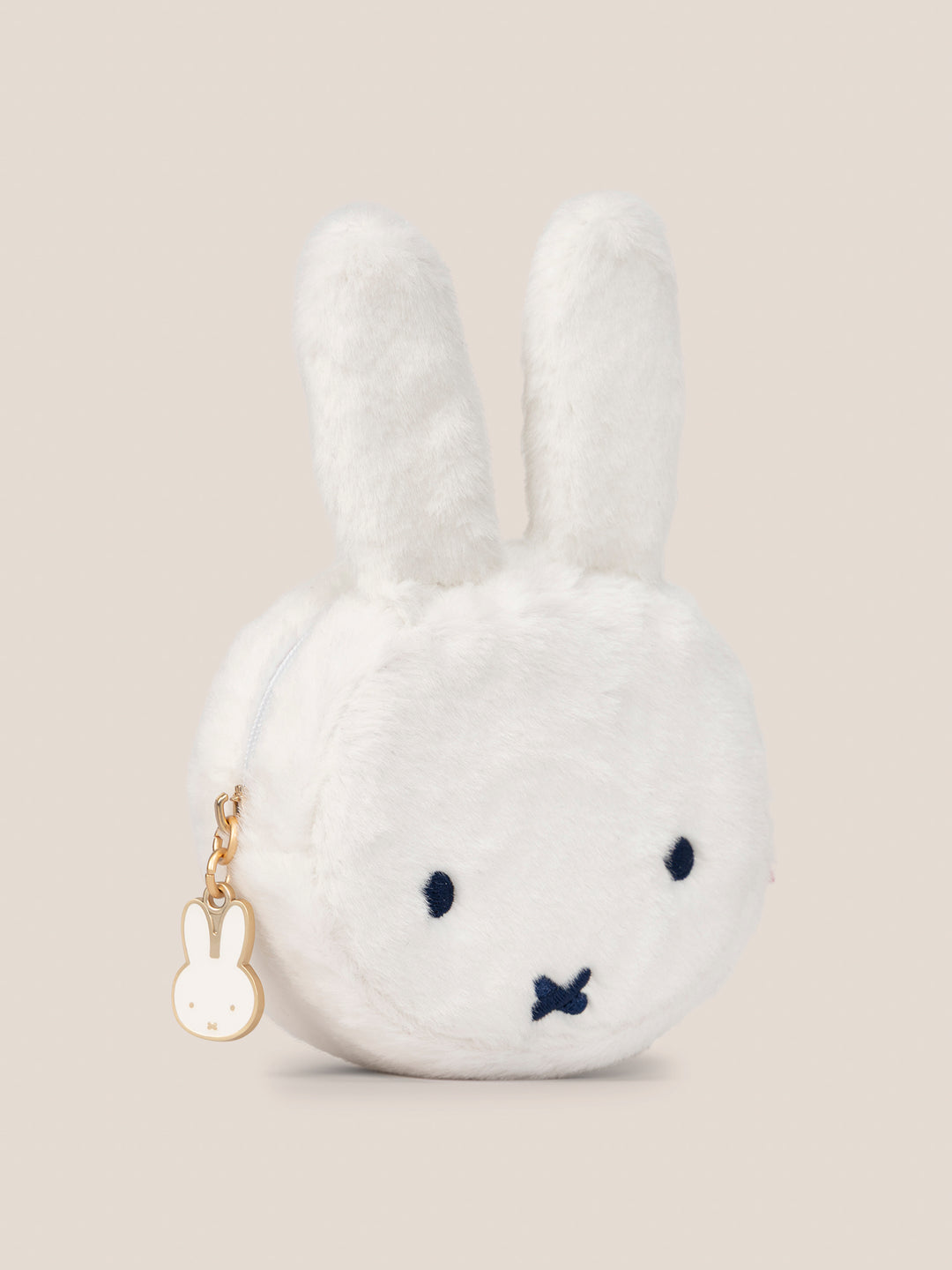 Miffy Flower Fields Plush Mini Pouch - White
