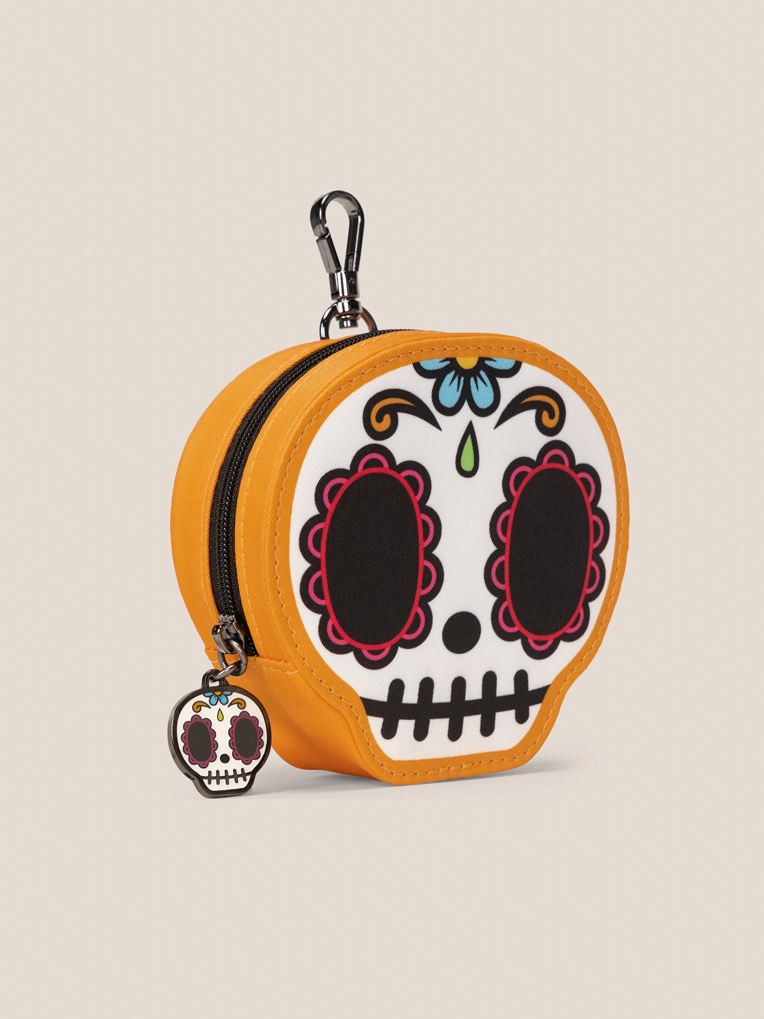 tokidoki Sugar Skull Mini Bag Clip-On Pouch Accessory – Dia de los Muertos