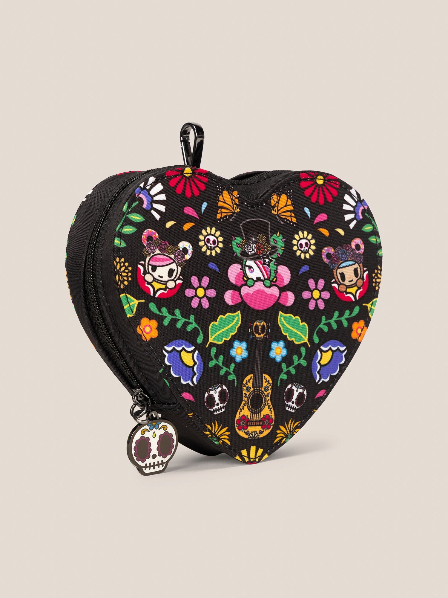 tokidoki Heart Mini Bag Clip-On Pouch Accessory – Dia de los Muertos