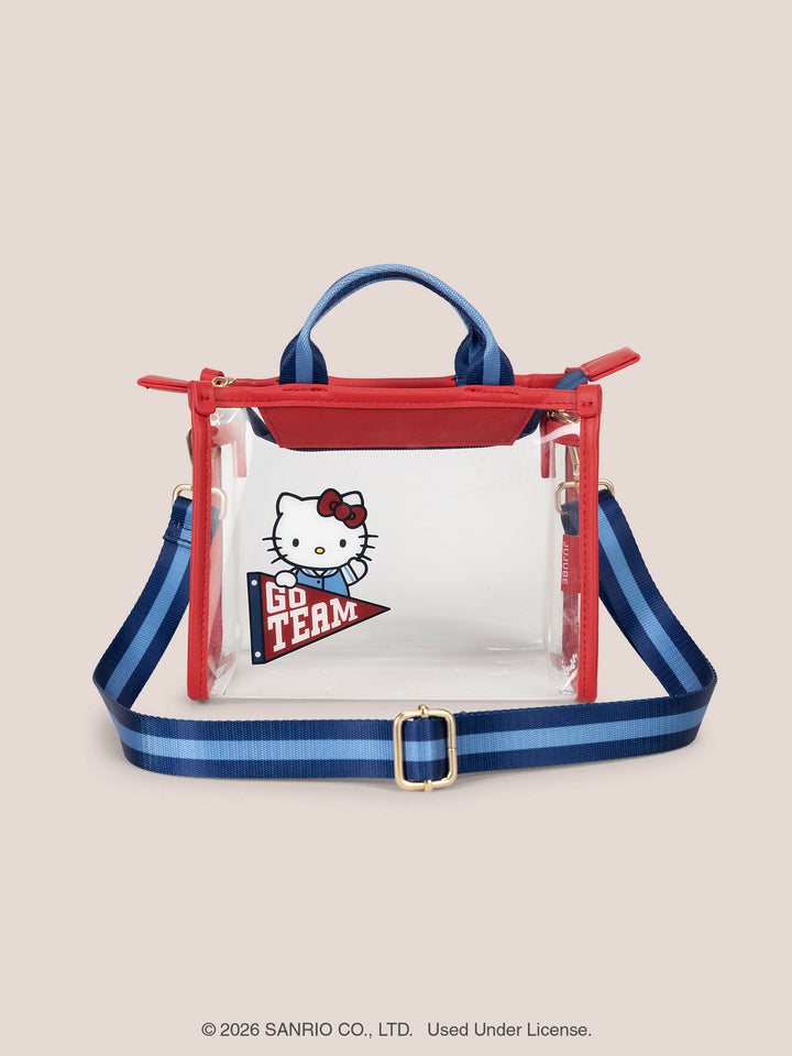 Hello Kitty® × JuJuBe Varsity Clear Crossbody Tote