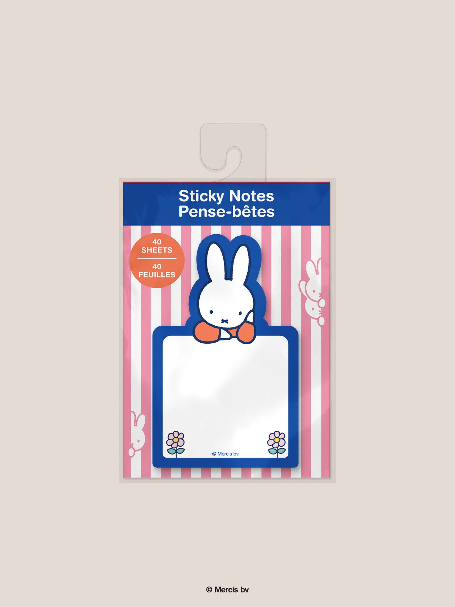 Miffy Dreamy Petals Die-Cut Sticky Notes