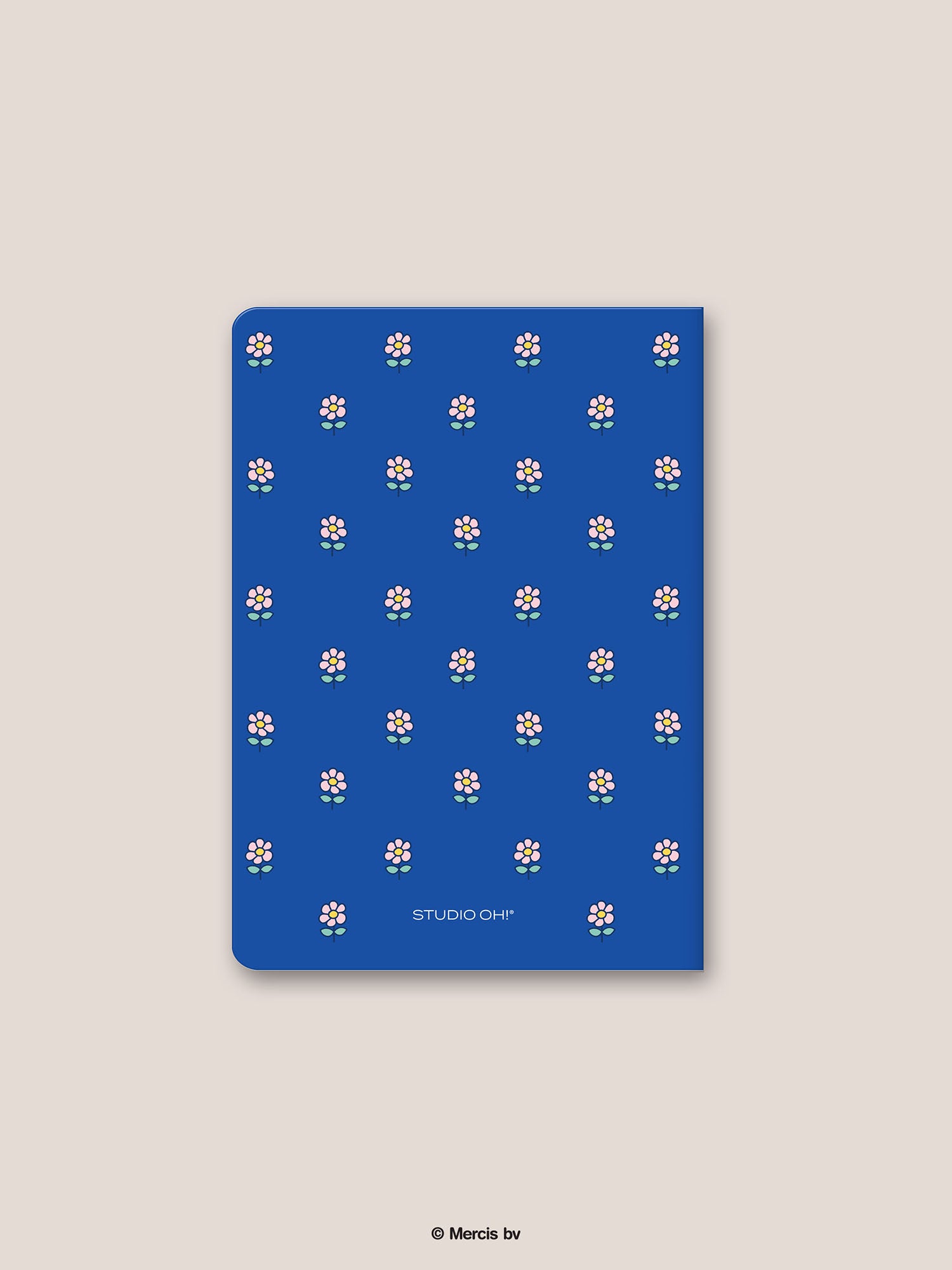 Miffy Dreamy Petals Hardcover Notebook with Enamel Bookmark