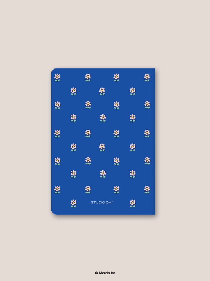Miffy Dreamy Petals Hardcover Notebook with Enamel Bookmark