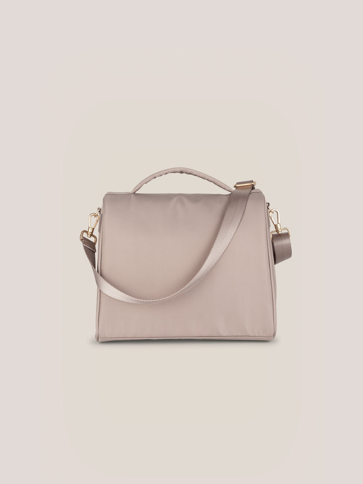 Insulated Bottle Bag - Taupe